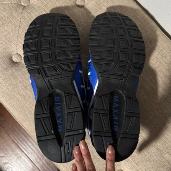 *GREAT* Men's Nike AIR MAX TORCH 4 Shoes PLUS 343846 460 Cobalt Blue / Black - Picture 6 of 8